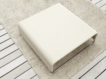 ISLAND - Square garden pouf by Paola Lenti - view 3